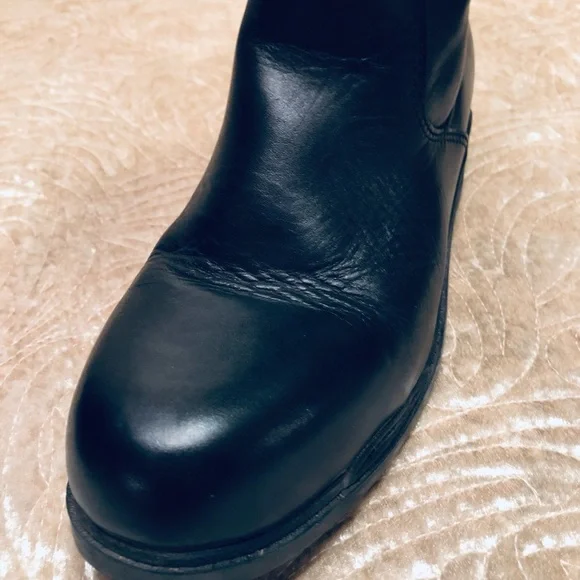 🐴 10 EUC English WILD RIVER Mountain Adult Tall, back zippered Riding Boots - Picture 3 of 11